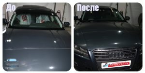 Замена лобового стекла на Audi A6 IV