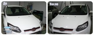 Замена лобового стекла Ford Focus III